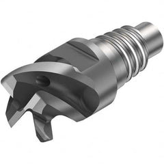 Sandvik Coromant - 20mm Mill Diam, 12mm LOC, 12mm OAL, 4 Flute Square End Mill Head - Americas Tooling