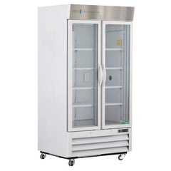 American BioTech Supply - Laboratory Refrigerators and Freezers; Type: Chromatography Refrigerator ; Volume Capacity: 36 Cu. Ft. ; Minimum Temperature (C): 1.00 ; Maximum Temperature (C): 10.00 ; Width (Inch): 44-3/8 ; Depth (Inch): 34-3/4 - Exact Industrial Supply