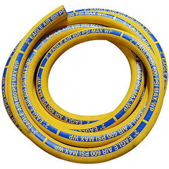 JGB Enterprises - Air & Multi-Purpose Hose; Type: Water & Air Hose ; Material: SBR; NBR ; Inside Diameter (Inch): 2 ; Length (Ft): 50 (Feet); Working Pressure (psi): 600.000 ; End Connections: None - Exact Industrial Supply