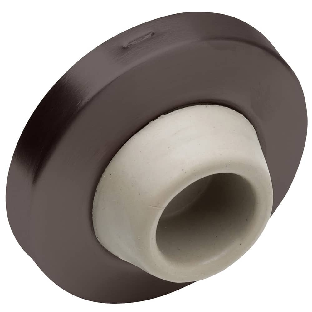 IVES - Stops; Type: Wall Bumper Stop ; Finish/Coating: Oil Rubbed Bronze ; Projection: 1 (Inch); Mount Type: Wall - Exact Industrial Supply