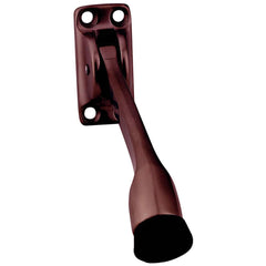 IVES - Stops; Type: Kick Down Floor Stop ; Finish/Coating: Oil Rubbed Bronze ; Projection: 4 (Inch); Mount Type: Floor - Exact Industrial Supply