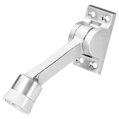 Rockwood - Stops; Type: Kick Down Floor Stop ; Finish/Coating: Satin Chrome ; Projection: 3-5/8 (Inch); Mount Type: Floor - Exact Industrial Supply