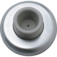 Rockwood - Stops; Type: Wall Stop ; Finish/Coating: Satin Chrome ; Projection: 1 (Inch); Mount Type: Wall - Exact Industrial Supply