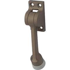 Rockwood - Stops; Type: Kick Down Door Stop ; Finish/Coating: Oxidized Satin Dark Bronze ; Projection: 3-5/8 (Inch); Mount Type: Floor - Exact Industrial Supply