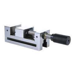 Insize USA LLC - 2-7/8" Opening 2-1/2" Horizontal Cross Slide Precision Machine Vise - Exact Industrial Supply