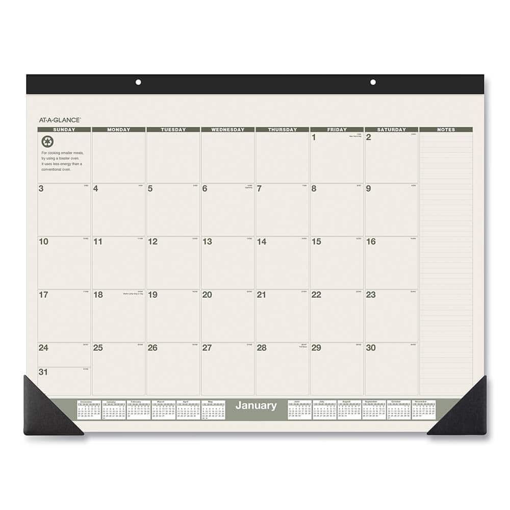 AT-A-GLANCE - Note Pads, Writing Pads & Notebooks Writing Pads & Notebook Type: Desk Pad Size: 22 x 17 - Americas Tooling