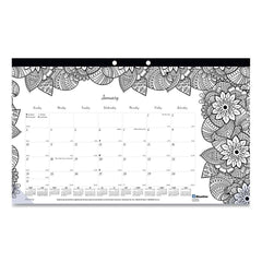 Blueline - Note Pads, Writing Pads & Notebooks Writing Pads & Notebook Type: Desk Pad Size: 17-3/4 x 10-7/8 - Americas Tooling