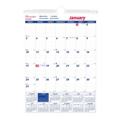 Brownline - Note Pads, Writing Pads & Notebooks Writing Pads & Notebook Type: Wall Calendar Size: 8 x 11 - Americas Tooling