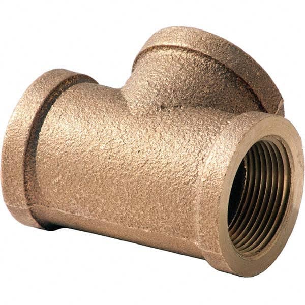 Merit Brass - Brass & Chrome Pipe Fittings Type: Tee Fitting Size: 3 - Americas Tooling