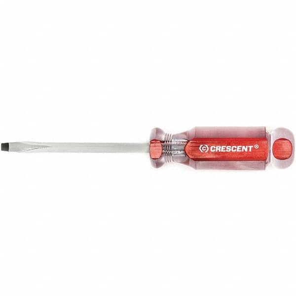 Crescent - Slotted Screwdrivers Tool Type: Screwdriver Overall Length Range: 7" - 9.9" - Americas Tooling