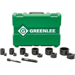 Greenlee - Punch & Driver Kits Tool Type: Knockout Set Punch Shape: Round - Americas Tooling