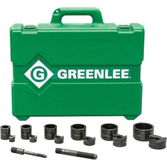 Greenlee - Punch & Driver Kits Tool Type: Knockout Set Punch Shape: Round - Americas Tooling