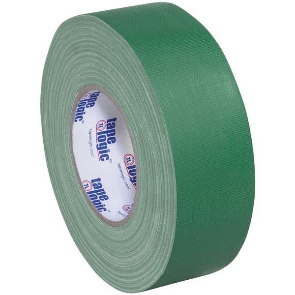 Tape Logic - Pack of (3), 60 Yd Rolls 2" x 11 mil Green Rubber Gaffers Tape - Americas Tooling