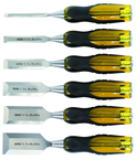 STANLEY® FATMAX® 6 Piece Short Blade Wood Chisel Set - Americas Tooling