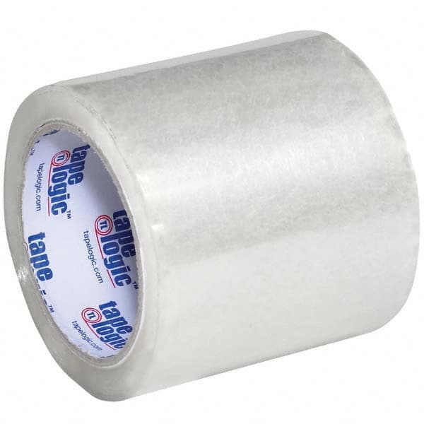 Tape Logic - Pack of (6) 72 Yd Rolls 4" Clear Acrylic Adhesive Packaging Tape - Americas Tooling