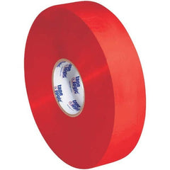 Tape Logic - Pack of (6) 1 Yd Rolls 2" x 1,000 Yd Red Hot Melt Adhesive Packaging Tape - Americas Tooling