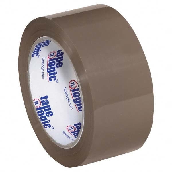 Tape Logic - Pack of (6) 110 Yd Rolls 2" Tan Hot Melt Adhesive Packaging Tape - Americas Tooling