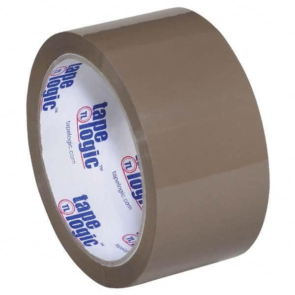 Tape Logic - Pack of (6) 55 Yd Rolls 2" Tan Hot Melt Adhesive Packaging Tape - Americas Tooling