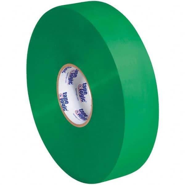 Tape Logic - Pack of (6) 1 Yd Rolls 2" x 1,000 Yd Green Hot Melt Adhesive Packaging Tape - Americas Tooling