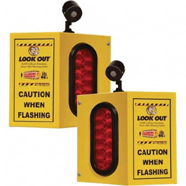 TAPCO - Auxiliary Lights Type: Forklift Warning Light Voltage: 110 VAC to 24VDC - Americas Tooling