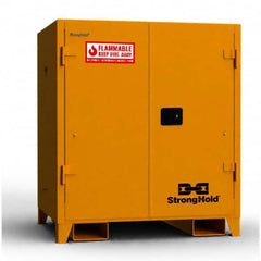 Strong Hold - Safety Cabinets Hazardous Chemical Type: Flammable and Combustible Liquids Color: Yellow - Americas Tooling