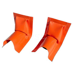 Collapsible/Portable Spill Containment Accessories; Accessory Type: Wall End; Length (Feet): 8.00; Length (Inch): 8.00; Material: Vinyl; Foam; Width (Feet): 6; Height (Inch): 2 in; For Use With: Ultra-Berm Builder, Plus Model; Overall Length: 8.00; Overal