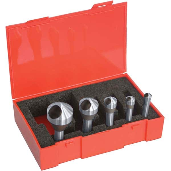 Cleveland - Countersink Sets Countersink Type: Zero Flute Minimum Head Diameter (Inch): 5/16 - Americas Tooling