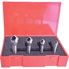 Cleveland - Countersink Sets Countersink Type: Zero Flute Minimum Head Diameter (Inch): 5/16 - Americas Tooling