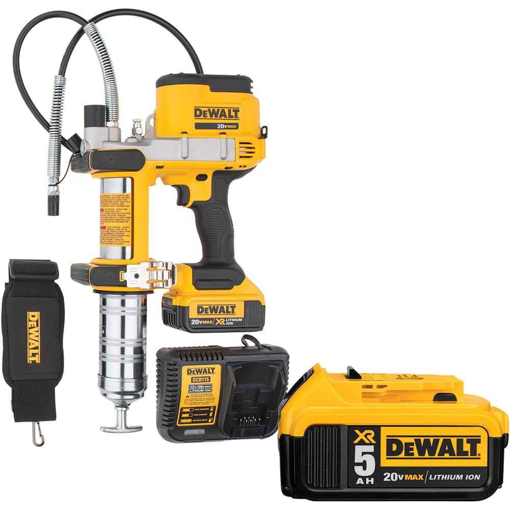 DeWALT - Grease Guns Type: Battery Operationed Grease Gun Capacity (oz.): 16 - Americas Tooling