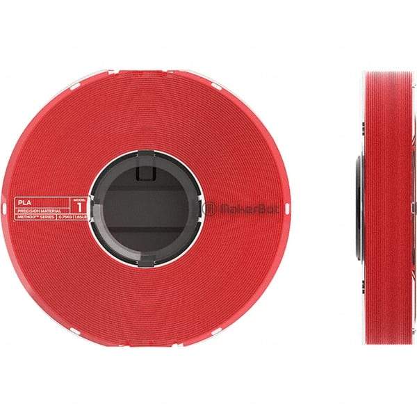 MakerBot - PLA-ABS Composite Spool - True Red, Use with MakerBot Method Performance 3D Printer - Americas Tooling