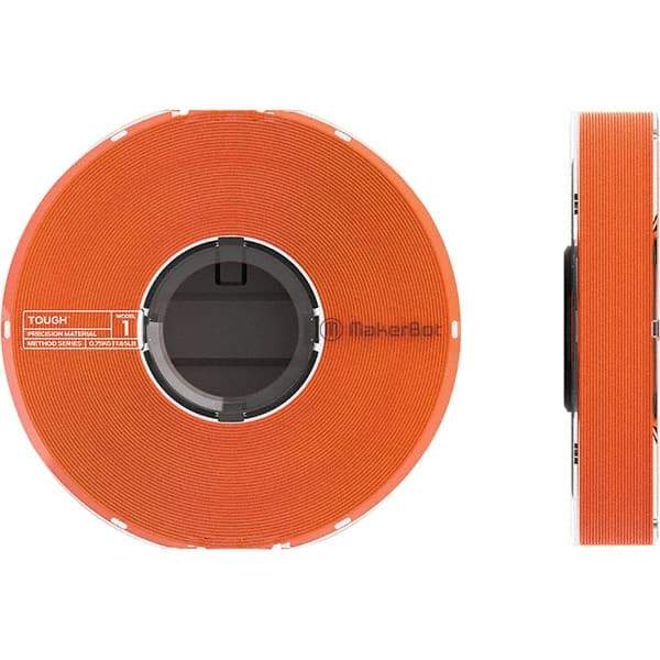 MakerBot - PLA-ABS Composite Spool - Orange, Use with MakerBot Method Performance 3D Printer - Americas Tooling