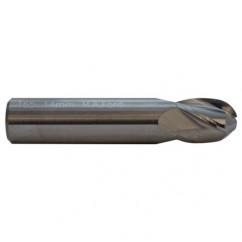 3/16 TuffCut GP Stub Length 4 Fl Ball Nose TiCN Coated Center Cutting End Mill - Americas Tooling