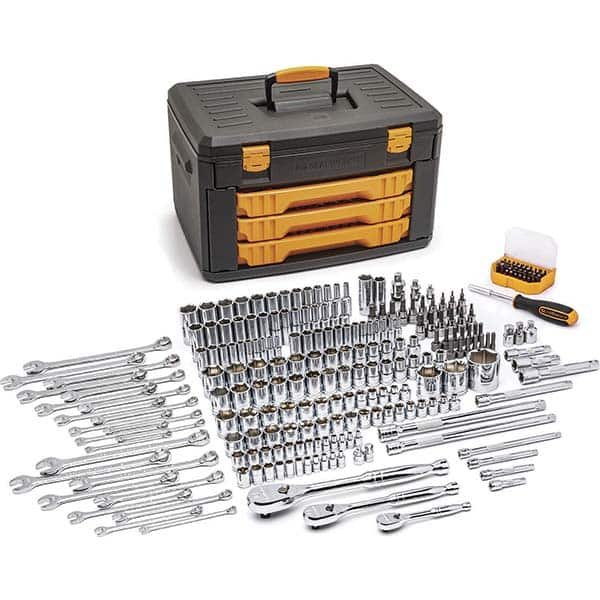 GEARWRENCH - Combination Hand Tool Sets Tool Type: Master Mechanics Tool Set Number of Pieces: 243 - Americas Tooling