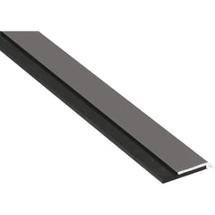 Yale - Sweeps & Seals; Finish/Coating: Dark Bronze Anodized Aluminum ; Material: 6063-T6 Aluminum Alloy and Temper Retainer ; Back Strip Brush Width (Inch): 1/8 ; Bristle Length (Inch): 0.4375 ; Bristle Material: Neoprene ; Overall Length (Inch): 36.00000 - Exact Industrial Supply