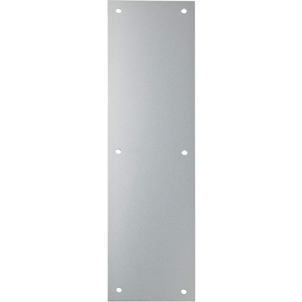 Rockwood - Push Plates; Type: Push Plate ; Overall Length (Inch): 16 ; Finish/Coating: Polished Brass; Clear Coat - Exact Industrial Supply