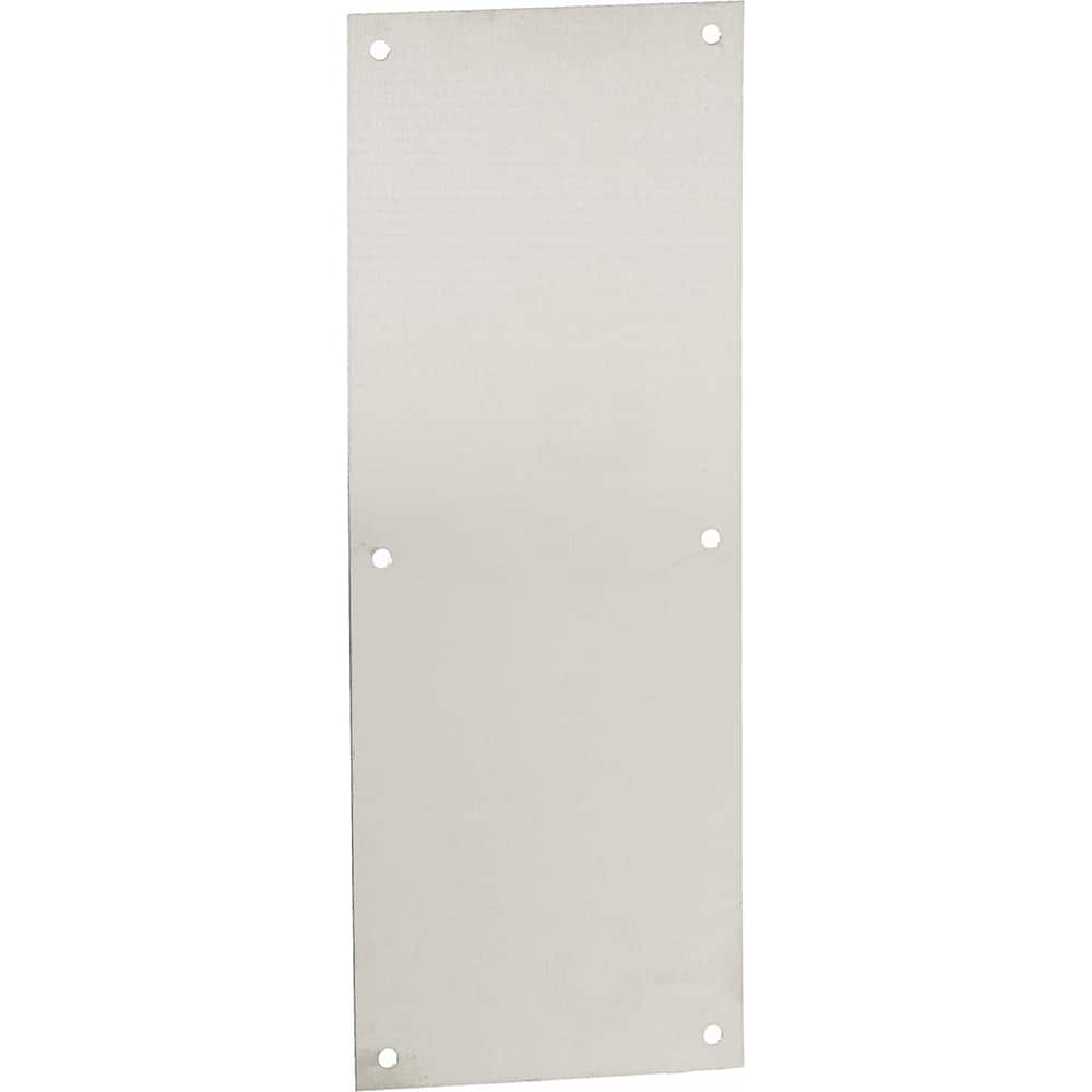 Rockwood - Push Plates; Type: Push Plate ; Overall Length (Inch): 16 ; Finish/Coating: Satin Stainless Steel - Exact Industrial Supply