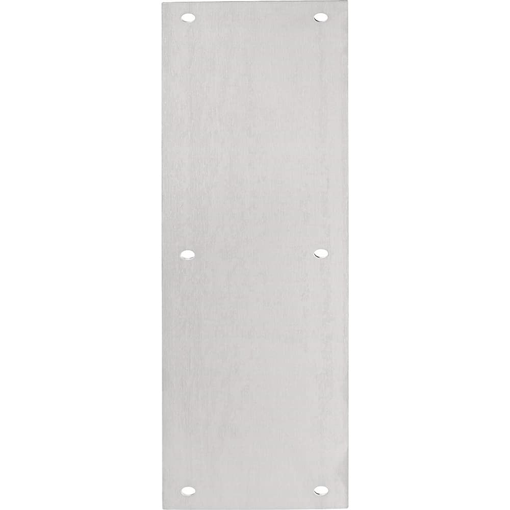 Rockwood - Push Plates; Type: Push Plate ; Overall Length (Inch): 15 ; Finish/Coating: Satin Stainless Steel - Exact Industrial Supply