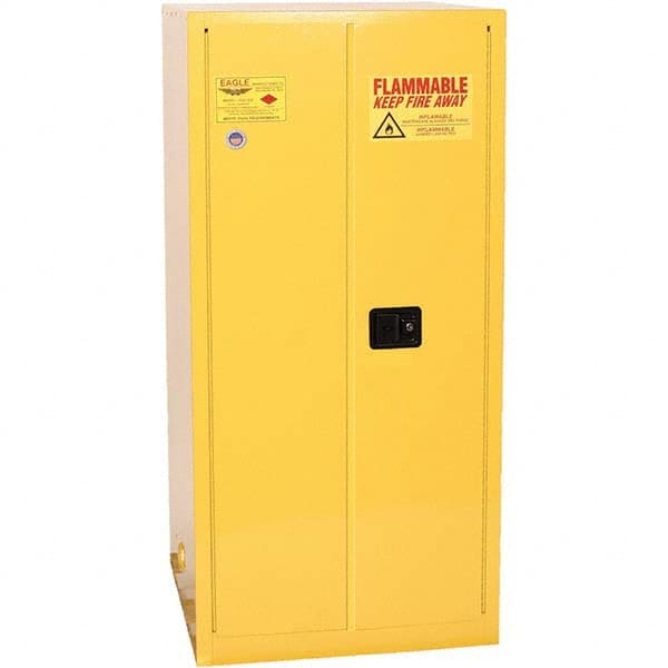 Eagle - Safety Cabinets Hazardous Chemical Type: Flammable and Combustible Liquids Color: Yellow - Americas Tooling