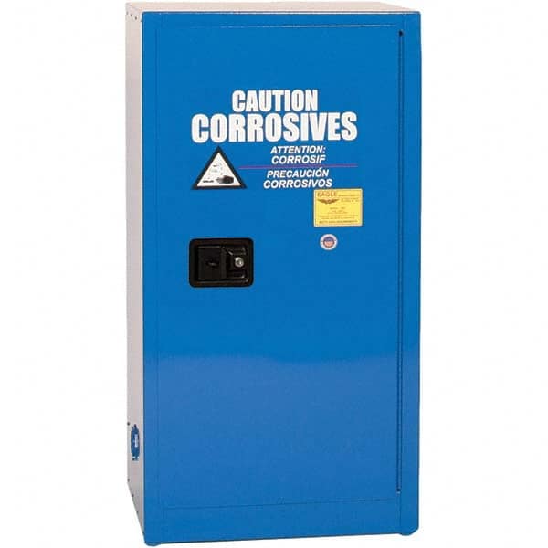 Eagle - Safety Cabinets Hazardous Chemical Type: Corrosive Chemicals Color: Royal Blue - Americas Tooling