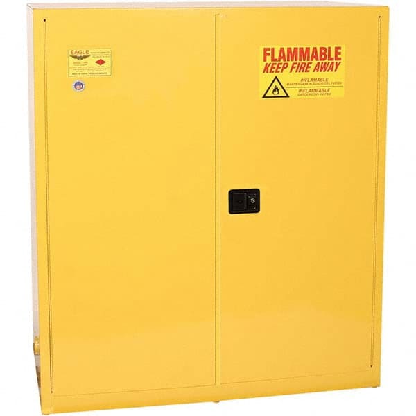 Eagle - Safety Cabinets Hazardous Chemical Type: Flammable and Combustible Liquids Color: Yellow - Americas Tooling