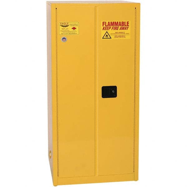 Eagle - Safety Cabinets Hazardous Chemical Type: Flammable and Combustible Liquids Color: Yellow - Americas Tooling