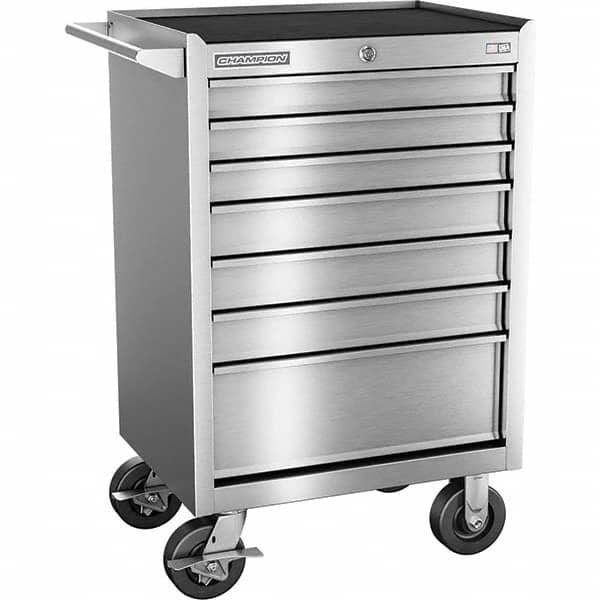 Champion Tool Storage - Tool Storage Combos & Systems Type: Wheeled Tool Cabinet Drawers Range: 5 - 9 Drawers - Americas Tooling