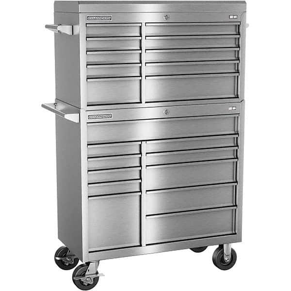 Champion Tool Storage - Tool Storage Combos & Systems Type: Top Chest/Roller Cabinet Combo Drawers Range: 16 Drawers or More - Americas Tooling