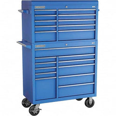 Champion Tool Storage - Tool Storage Combos & Systems Type: Top Chest/Roller Cabinet Combo with Maintenance Cart Drawers Range: 16 Drawers or More - Americas Tooling