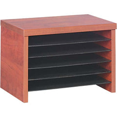 ALERA - Desktop File Organizers Type: Book Shelf Color: Cherry - Americas Tooling