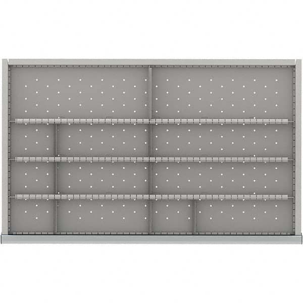 LISTA - 12-Compartment Drawer Divider Layout for 3.15" High Drawers - Americas Tooling