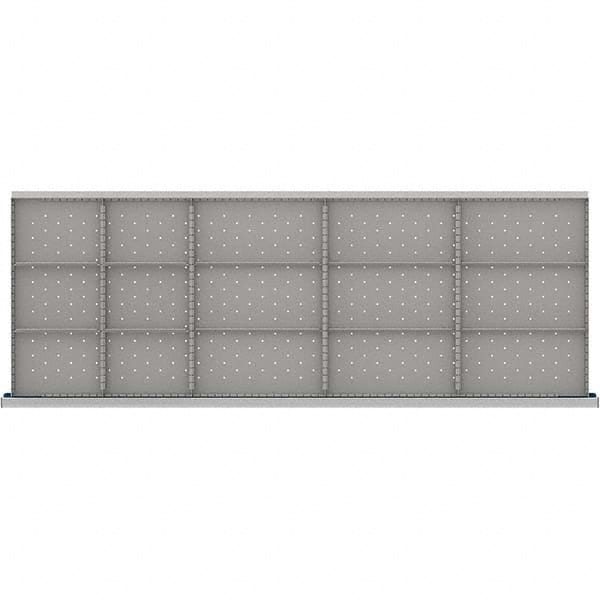 LISTA - 15-Compartment Drawer Divider Layout for 3.15" High Drawers - Americas Tooling