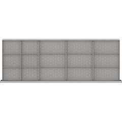 LISTA - 15-Compartment Drawer Divider Layout for 3.15" High Drawers - Americas Tooling