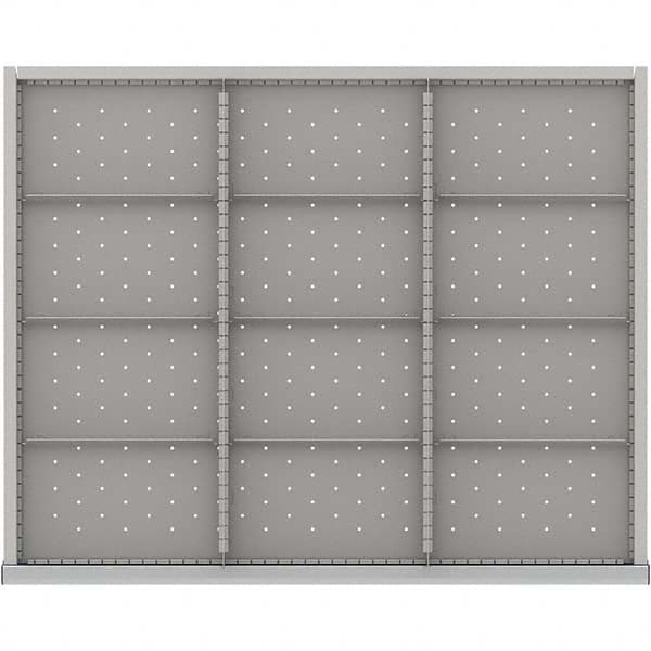 LISTA - 12-Compartment Drawer Divider Layout for 3.15" High Drawers - Americas Tooling