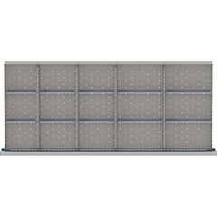 LISTA - 15-Compartment Drawer Divider Layout for 3.15" High Drawers - Americas Tooling